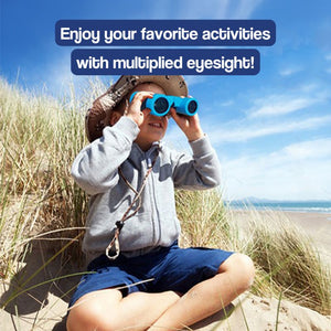 Zabawka lornetka z ochroną optyczną dla oczu