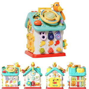 Montessori Busy House Toy for Fine Motor Skills