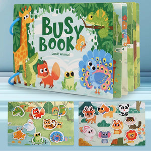Early Education Busy Book and Puzzle