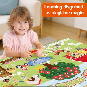FarmPlay Velcro Learning Board Duo