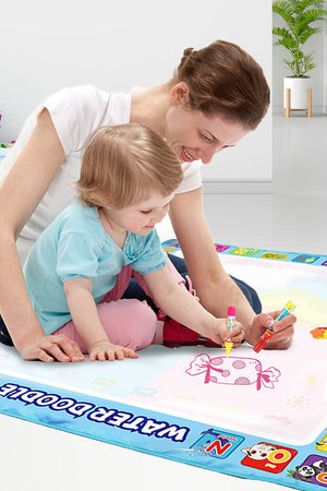 Magiczna mata do rysowania dla dzieci Bez bałaganu z płynem z długopisem i pędzelkiem