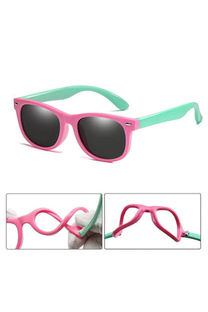 BEZPIECZNE NA SŁOŃCU: Polaryzacyjne i elastyczne okulary przeciwsłoneczne dla dzieci