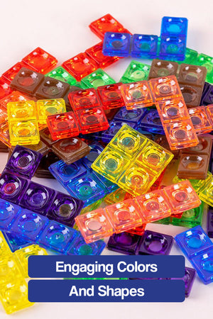 Zestaw Puzzle Kognitywne z Kształtami Geometrycznymi