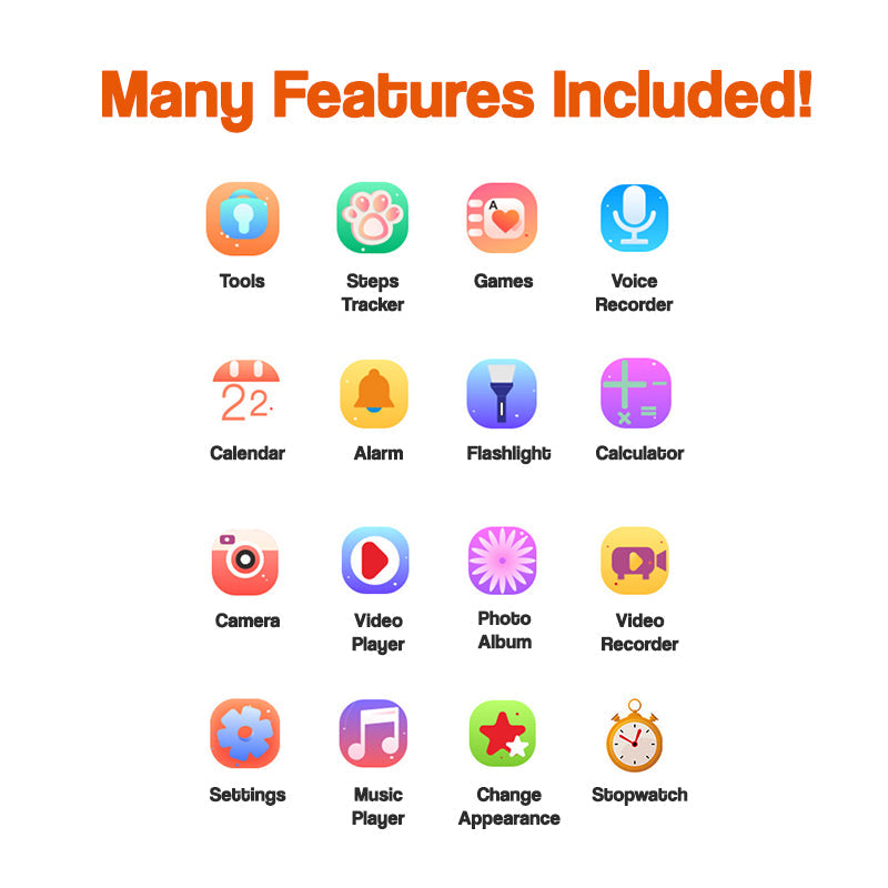 WIELOFUNKCYJNY SMARTWATCH DLA DZIECI