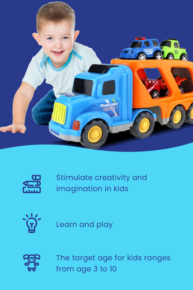 Cartoon Sliding Car Toy