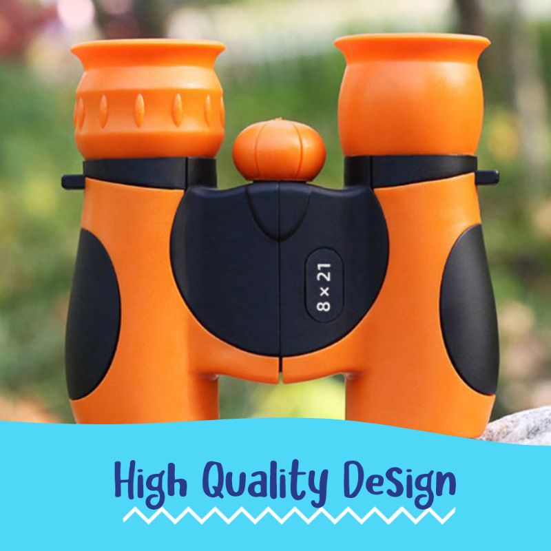 Zabawka lornetka z ochroną optyczną dla oczu