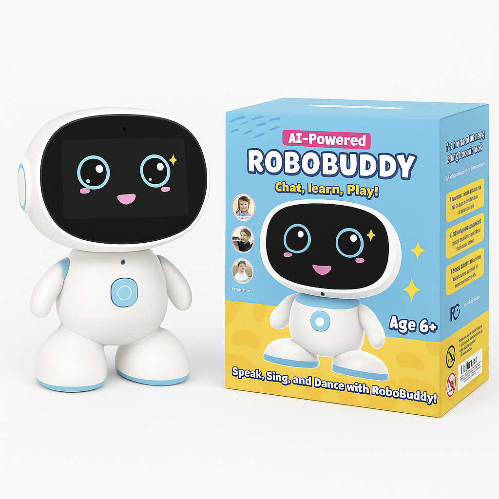 Robot de Aprendizaje y Juego STEM con Inteligencia Artificial