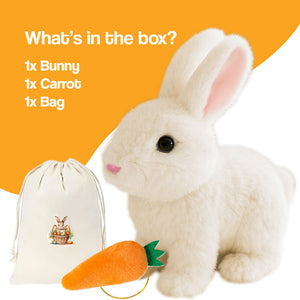 True-to-Life Interactive Bunny Pet (1+1 FREE)