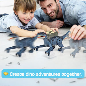 Remote Control Dinosaur with Lights, Sound & Motion