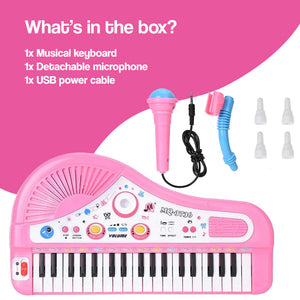 2-in- 1 My First Piano & Microphone Set