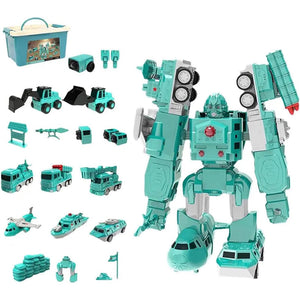 Click & Snap Magnetic Transformer Construction Set