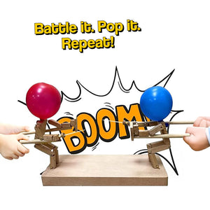 PopWars Balloon Fencing Wooden Set