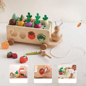 Educational Wooden Farm Toy for Toddlers