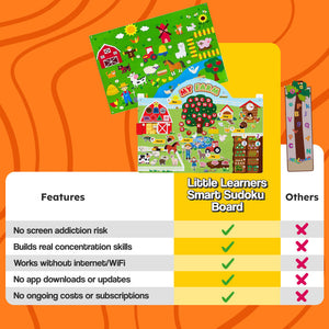 FarmPlay Velcro Learning Board Duo