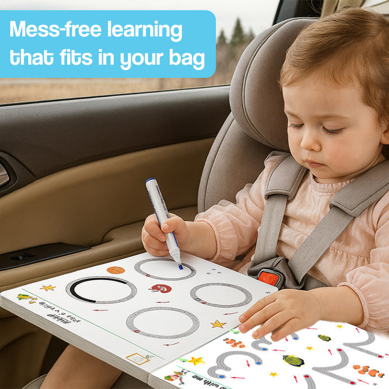 TraceMaster Toddler Writing Reusable Cards