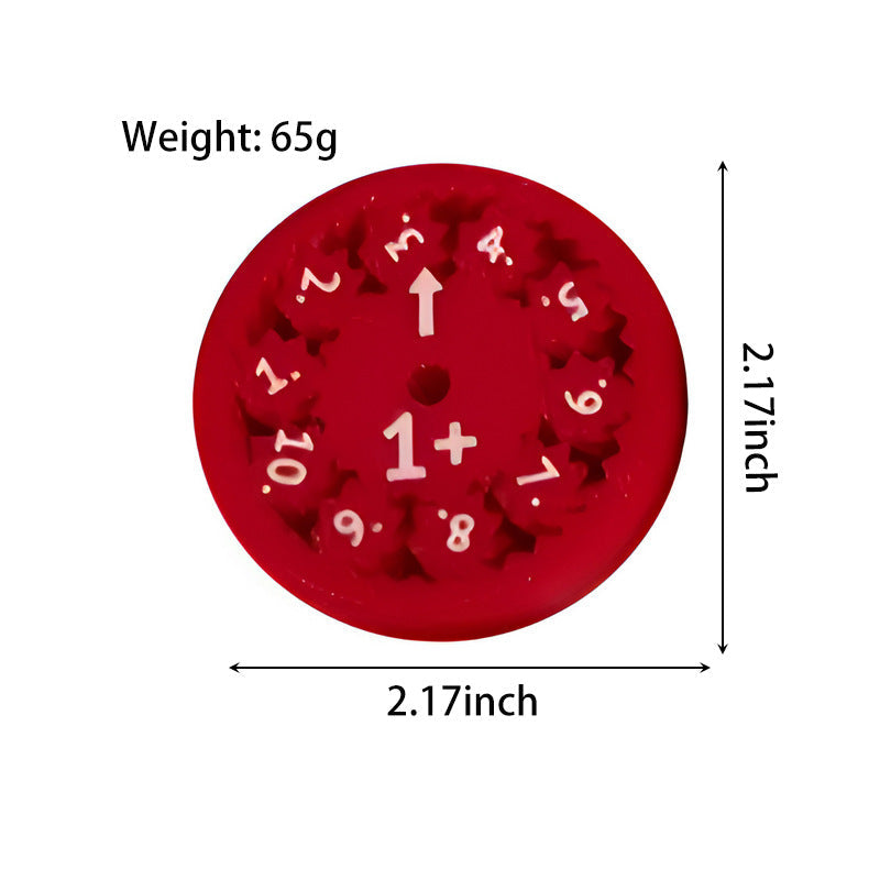 Silicone Digital Fingertip Gyroscope Toy for Thinking Development