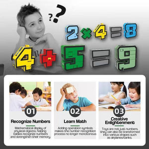 Digital Deformation Transforming Robot Building Blocks Toy