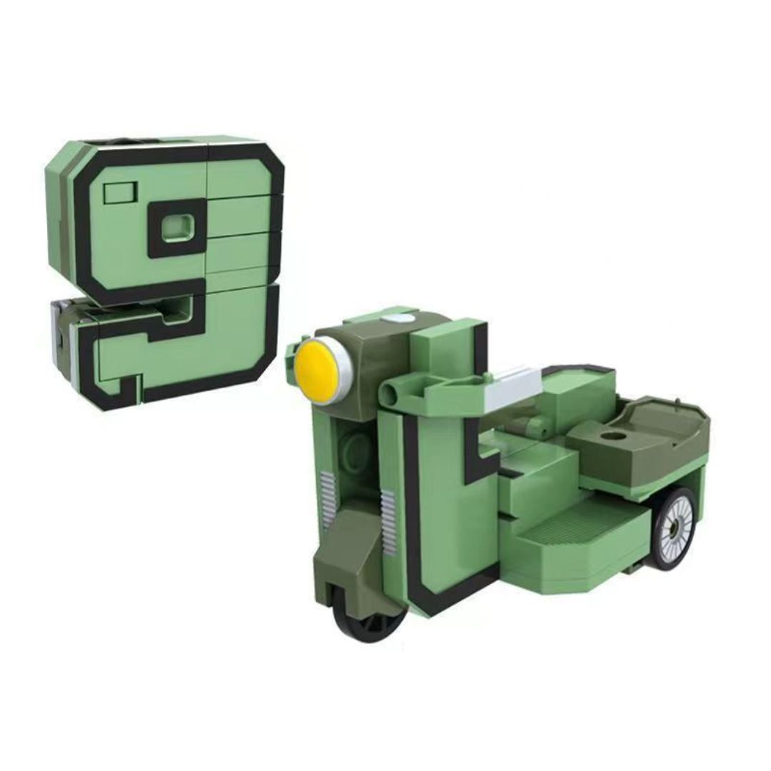 Digital Deformation Transforming Robot Building Blocks Toy