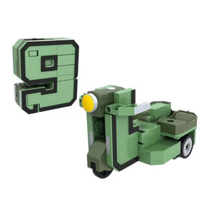 Digital Deformation Transforming Robot Building Blocks Toy