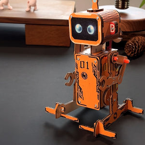 Voice-Controlled DIY Educational Robot Kit