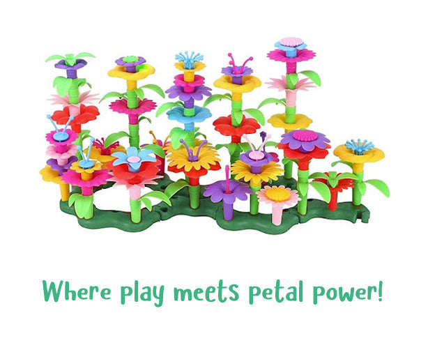 EDUKACYJNE ZABAWKI DO BUDOWY OGRODÓW KWIATOWYCH