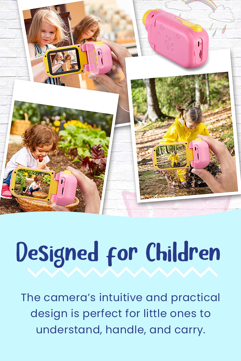 CYFROWY APARAT ZABAWKOWY DLA DZIECI I KAMERA WIDEO