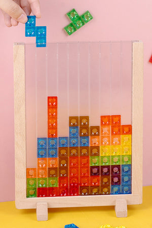 Zestaw Puzzle Kognitywne z Kształtami Geometrycznymi