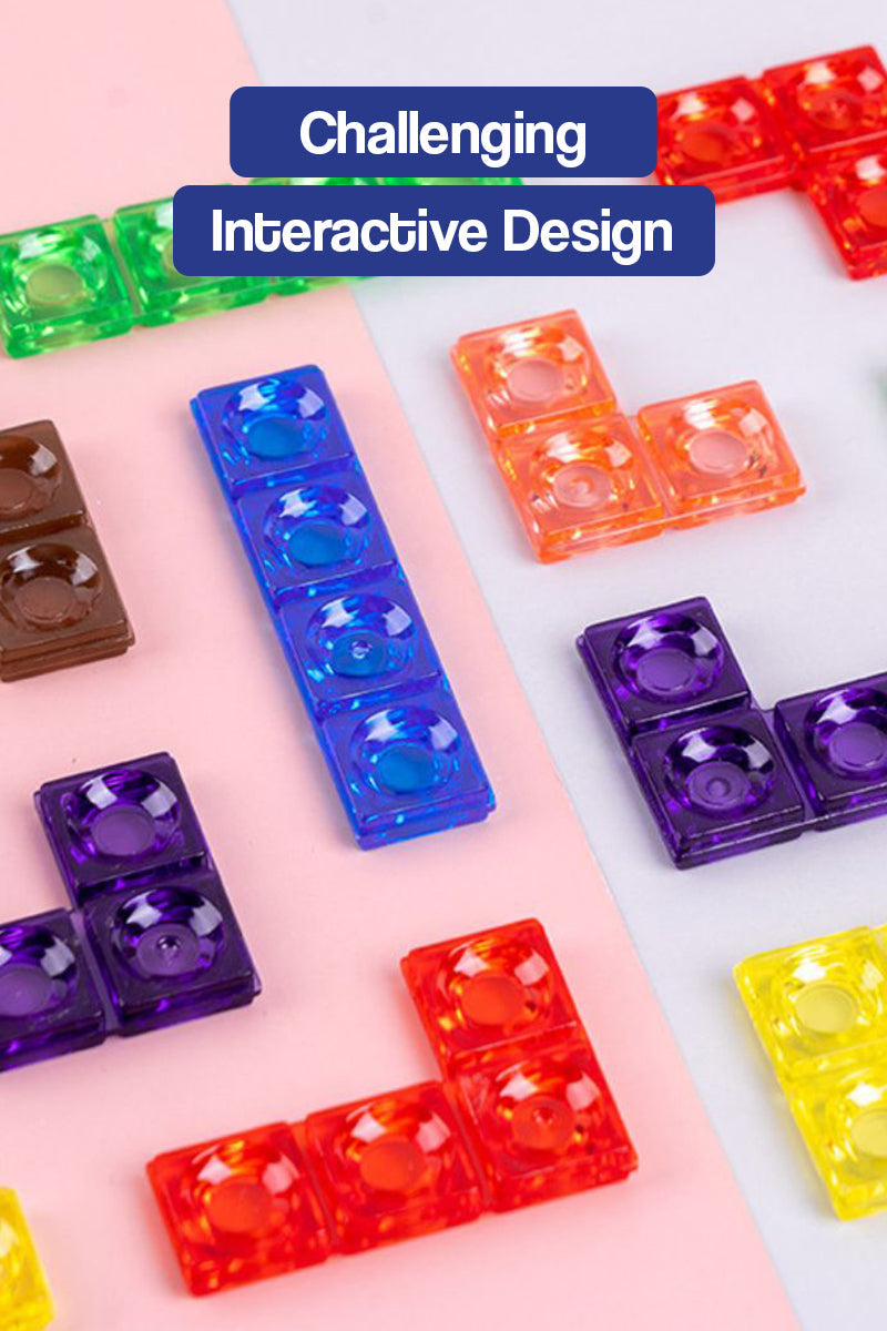 Zestaw Puzzle Kognitywne z Kształtami Geometrycznymi